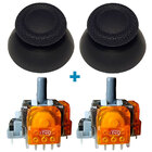 3D механізм стик джойстика PS5 (з датчиком TMR) 2 шт + стік V2 сірий 2 шт