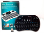Беспроводная мини клавиатура с тачпадом i8 (русские и английские буквы) (Vontar)