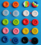 Cиликонові накладки PS4/Xbox one на ручки аналогів 2шт (в асортименті)