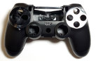Корпус джойстика PS4 Dualshock 4 JDM-011 (Чорний) Преміум