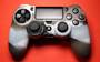 PS4 силиконовый чехол для джойстика (Камуфляж)(Grey-brown)