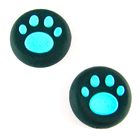 PS4 силіконові накладки на стіки dualshock 4 (Cat Claw) BLUE (2шт)