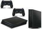 PS4 Pro вінілова наклейка Carbon (Premium) Black