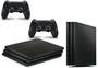 PS4 Pro виниловая наклейка Carbon (Premium) Black