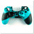 PS4 силіконовий чохол для джойстика (Камуфляж)(Blue-black)