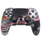 Силіконовий чохол для геймпада PS5 Dualsense Edge графіті Black Dragon