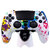 Силіконовий чохол для геймпада PS5 Dualsense Edge графіті різнокольоровий