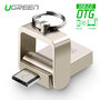 Компактная флешка 8gb OTG USB 2.0 micro USB (Ugreen)