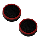 Силіконові накладки на стики Nintendo Switch 2 шт чорний/червоний кант