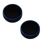 Силіконові накладки на стики Nintendo Switch 2 шт чорний/синій кант