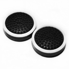 Силіконові накладки на стики Nintendo Switch 2 шт чорний/білий кант