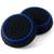 PS4 силиконові накладки на стики dualshock 4 (Black-Blue)(2шт)