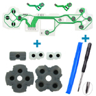 Шлейф + кнопки для джойстика PS5 (BDM-010) Original + викрутка + лопатка