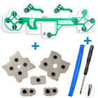 Шлейф + кнопки для джойстика PS5 (BDM-020) Original + викрутка + лопатка