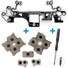 Шлейф + кнопки для джойстика PS5 (BDM-030) Original + викрутка