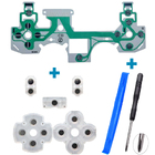 Шлейф + контактні кнопки Dualshok 4  V2 JDM-050/JDM-055 + викрутка + лопатка
