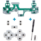 Шлейф + контактні кнопки Dualshok 4  V2 JDM-050/JDM-055 + викрутка