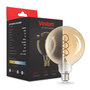 Лампа LED Vestum филамент (винтаж) golden twist G125 Е27 6Вт 220V 2500К