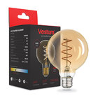 Лампа LED Vestum філамент (вінтаж) golden twist G95 Е27 4Вт 220V 2500К