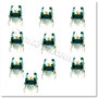 Xbox 360 микрокнопка механизма LB и RB (Триггеры) 10шт (Original)