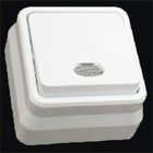 Misya вимикач 1-й з підсвічуванням зовнішній білий