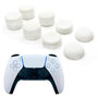 Силиконовые накладки для геймпада PS5 Dualsense комплект 8 шт. белого цвета
