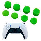 Накладки силіконові для геймпада PS5 Dualsense комплект 8 шт. зеленого кольору