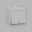 Nemli вимикач 1-ий вологозахищений сірий