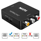 Перехідник HDMI в AV (тюльпани 3 RCA, композитний вихід) (Kebidu)