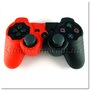 PS3 силиконовый чехол для джойстика (black/red)