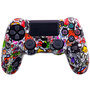 PS4 силиконовый чехол для джойстика Dualshock 4 граффити