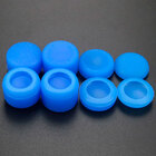 PS4 силіконові накладки високі професійні повний набір 8 in 1 синій