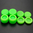 PS4 силіконові накладки високі професійні повний набір 8 in 1 зелений