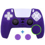 Силиконовый чехол для джойстика PS5 Dualsense фиолетовый