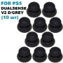 Стики грибки для Dualsens геймпада PS5 V2 Dark Grey (комплект 10 шт)