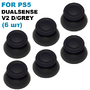 Стики грибки для Dualsens геймпада PS5 V2 Dark Grey (комплект 6 шт)