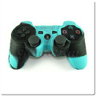 PS3 силіконовий чохол для джойстика (Камуфляж)(Blue-black)