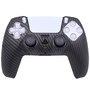Силиконовый чехол для джойстика PS5 Dualsense (черный карбон)