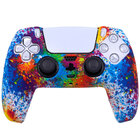 Силіконовий чохол для джойстика PS5 Dualsense (принт multicolor)
