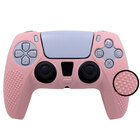 Силіконовий чохол для джойстика PS5 Dualsense рожевий