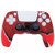 Силіконовий чохол для джойстика PS5 Dualsense червоний камуфляжний