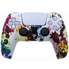 Силіконовий чохол для джойстика PS5 Dualsense графіті різнокольоровий