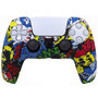 Силиконовый чехол для джойстика PS5 Dualsense граффити