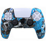 Силиконовый чехол для джойстика PS5 Dualsense граффити Just ride dirty