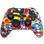 Силиконовый чехол для джойстика Xbox Series S / X граффити Sticker Bomb