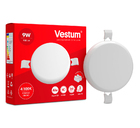 Світильник LED врізний без рамки круглий Vestum 9W 4100K 220V