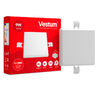 Світильник LED врізний без рамки квадратний Vestum 9W 4100K 220V