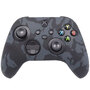 Силиконовый чехол для джойстика Xbox Series S / X (черный камуфляж)