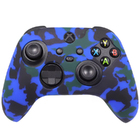 Силіконовий чохол для джойстика Xbox Series S/X (синій камуфляж)